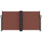 vidaXL Seitenmarkise Ausziehbar Braun 120x1000 cm vidaXL Seitenmarkise Ausziehbar Braun 120x1000 cm