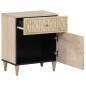 vidaXL Nachttisch 50x33x60 cm Massivholz Mango vidaXL Nachttisch 50x33x60 cm Massivholz Mango