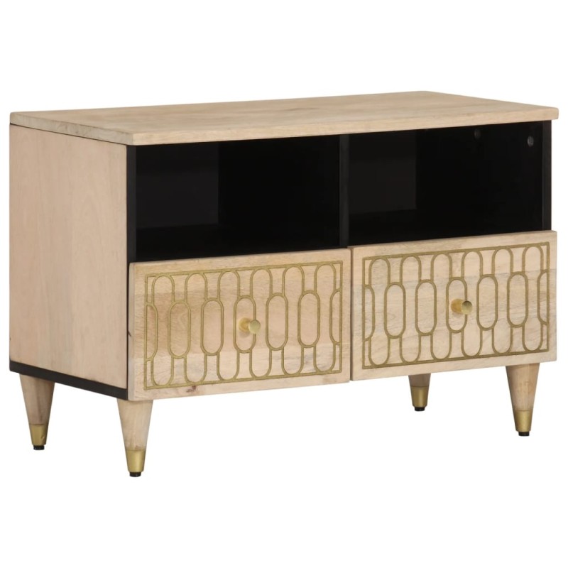 vidaXL TV-Schrank 70x33x46 cm Massivholz Mango vidaXL TV-Schrank 70x33x46 cm Massivholz Mango