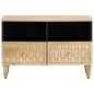 vidaXL TV-Schrank 70x33x46 cm Massivholz Mango vidaXL TV-Schrank 70x33x46 cm Massivholz Mango