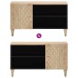 vidaXL TV-Schrank 80x31x46 cm Massivholz Mango vidaXL TV-Schrank 80x31x46 cm Massivholz Mango