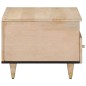 vidaXL Couchtisch 80x54x40 cm Massivholz Mango vidaXL Couchtisch 80x54x40 cm Massivholz Mango