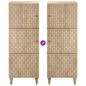 vidaXL Highboard 40x33x110 cm Massivholz Mango vidaXL Highboard 40x33x110 cm Massivholz Mango