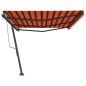 vidaXL Standmarkise Automatisch 600x300 cm Orange/Braun vidaXL Standmarkise Automatisch 600x300 cm Orange/Braun