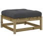 vidaXL 6-tlg. Garten-Sofagarnitur mit Kissen Kiefernholz Imprägniert vidaXL 6-tlg. Garten-Sofagarnitur mit Kissen Kiefernholz Imprägniert