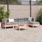 vidaXL 6-tlg. Garten-Sofagarnitur mit Kissen Massivholz Douglasie vidaXL 6-tlg. Garten-Sofagarnitur mit Kissen Massivholz Douglasie