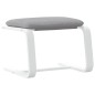 vidaXL Fußhocker Hellgrau 51x41x40 cm Stoff vidaXL Fußhocker Hellgrau 51x41x40 cm Stoff