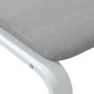 vidaXL Fußhocker Hellgrau 51x41x40 cm Stoff vidaXL Fußhocker Hellgrau 51x41x40 cm Stoff