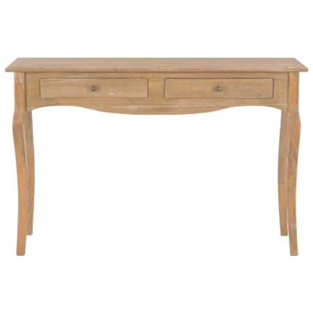 vidaXL Konsolentisch mit 2 Schubladen 120x35x76 cm Kiefernholz Massiv