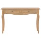 vidaXL Konsolentisch mit 2 Schubladen 120x35x76 cm Kiefernholz Massiv