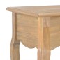 vidaXL Konsolentisch mit 2 Schubladen 120x35x76 cm Kiefernholz Massiv