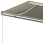 Standmarkise Automatisch 450x300 cm Cremeweiß Standmarkise Automatisch 450x300 cm Cremeweiß