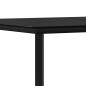 vidaXL 7-tlg. Garten-Essgruppe Schwarz Textilene und Stahl vidaXL 7-tlg. Garten-Essgruppe Schwarz Textilene und Stahl
