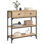 vidaXL Konsolentisch Sonoma-Eiche 72,5x25x75 cm Holzwerkstoff vidaXL Konsolentisch Sonoma-Eiche 72,5x25x75 cm Holzwerkstoff