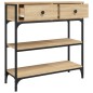 vidaXL Konsolentisch Sonoma-Eiche 72,5x25x75 cm Holzwerkstoff vidaXL Konsolentisch Sonoma-Eiche 72,5x25x75 cm Holzwerkstoff