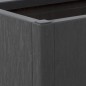 vidaXL Pflanzkübel Dunkelgrau 80x36x35 cm PP vidaXL Pflanzkübel Dunkelgrau 80x36x35 cm PP