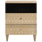 vidaXL Nachttisch 50x33x60 cm Massivholz Mango vidaXL Nachttisch 50x33x60 cm Massivholz Mango
