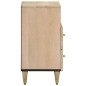 vidaXL Nachttisch 50x33x60 cm Massivholz Mango vidaXL Nachttisch 50x33x60 cm Massivholz Mango