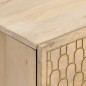 vidaXL Nachttische 2 Stk. 40x33x46 cm Massivholz Mango vidaXL Nachttische 2 Stk. 40x33x46 cm Massivholz Mango