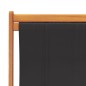 vidaXL Klappbare Strandstühle 2 Stk. Schwarz Stoff vidaXL Klappbare Strandstühle 2 Stk. Schwarz Stoff