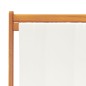 vidaXL Klappbare Strandstühle 2 Stk. Cremeweiß Stoff vidaXL Klappbare Strandstühle 2 Stk. Cremeweiß Stoff