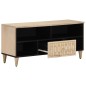 vidaXL TV-Schrank 100x33x46 cm Massivholz Mango vidaXL TV-Schrank 100x33x46 cm Massivholz Mango