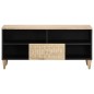 vidaXL TV-Schrank 100x33x46 cm Massivholz Mango vidaXL TV-Schrank 100x33x46 cm Massivholz Mango