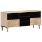 vidaXL TV-Schrank 100x33x46 cm Massivholz Mango vidaXL TV-Schrank 100x33x46 cm Massivholz Mango