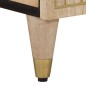 vidaXL TV-Schrank 100x33x46 cm Massivholz Mango vidaXL TV-Schrank 100x33x46 cm Massivholz Mango