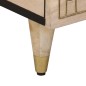 vidaXL Couchtisch 80x50x40 cm Massivholz Mango vidaXL Couchtisch 80x50x40 cm Massivholz Mango