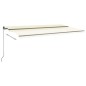 Standmarkise Automatisch 600x300 cm Creme Standmarkise Automatisch 600x300 cm Creme