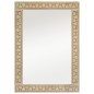 vidaXL Badspiegel 50x70x2,5 cm Massivholz Mango und Glas vidaXL Badspiegel 50x70x2,5 cm Massivholz Mango und Glas