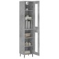 vidaXL Highboard Betongrau 34,5x34x180 cm Holzwerkstoff vidaXL Highboard Betongrau 34,5x34x180 cm Holzwerkstoff