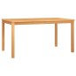 vidaXL 7-tlg. Garten-Essgruppe Massivholz Teak vidaXL 7-tlg. Garten-Essgruppe Massivholz Teak