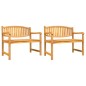vidaXL 5-tlg. Garten-Essgruppe Massivholz Teak vidaXL 5-tlg. Garten-Essgruppe Massivholz Teak