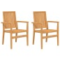 vidaXL 3-tlg. Garten-Essgruppe Massivholz Teak vidaXL 3-tlg. Garten-Essgruppe Massivholz Teak