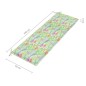 vidaXL 3-Sitzer-Gartenbank mit Auflage 150 cm Massivholz Eukalyptus vidaXL 3-Sitzer-Gartenbank mit Auflage 150 cm Massivholz Eukalyptus