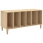 vidaXL Plattenschrank Sonoma-Eiche 100x38x48 cm Holzwerkstoff vidaXL Plattenschrank Sonoma-Eiche 100x38x48 cm Holzwerkstoff