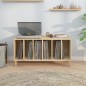 vidaXL Plattenschrank Sonoma-Eiche 100x38x48 cm Holzwerkstoff vidaXL Plattenschrank Sonoma-Eiche 100x38x48 cm Holzwerkstoff