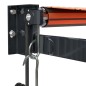 vidaXL Markise Automatisch Einziehbar Orange und Braun 5x3 m vidaXL Markise Automatisch Einziehbar Orange und Braun 5x3 m