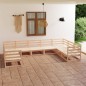 vidaXL 9-tlg. Garten-Lounge-Set Massivholz Kiefer vidaXL 9-tlg. Garten-Lounge-Set Massivholz Kiefer