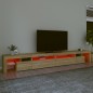 vidaXL TV-Schrank mit LED-Leuchten Sonoma-Eiche 290x36,5x40 cm vidaXL TV-Schrank mit LED-Leuchten Sonoma-Eiche 290x36,5x40 cm
