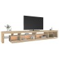 vidaXL TV-Schrank mit LED-Leuchten Sonoma-Eiche 290x36,5x40 cm vidaXL TV-Schrank mit LED-Leuchten Sonoma-Eiche 290x36,5x40 cm