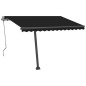 vidaXL Automatische Markise mit LED & Windsensor 300x250 cm Anthrazit vidaXL Automatische Markise mit LED & Windsensor 300x250 cm Anthrazit