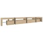 vidaXL TV-Schrank mit LED-Leuchten Sonoma-Eiche 290x36,5x40 cm vidaXL TV-Schrank mit LED-Leuchten Sonoma-Eiche 290x36,5x40 cm