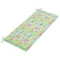 vidaXL 3-Sitzer-Gartenbank mit Auflage 150 cm Grau Eukalyptusholz vidaXL 3-Sitzer-Gartenbank mit Auflage 150 cm Grau Eukalyptusholz
