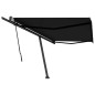 vidaXL Standmarkise Manuell Einziehbar 500x350 cm Anthrazit vidaXL Standmarkise Manuell Einziehbar 500x350 cm Anthrazit
