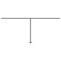 vidaXL Standmarkise Manuell Einziehbar 500x350 cm Anthrazit vidaXL Standmarkise Manuell Einziehbar 500x350 cm Anthrazit