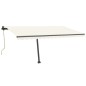 Standmarkise Automatisch 450x350 cm Cremeweiß Standmarkise Automatisch 450x350 cm Cremeweiß