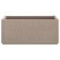 vidaXL Pflanzkübel Hellbraun 80x36x35 cm PP vidaXL Pflanzkübel Hellbraun 80x36x35 cm PP